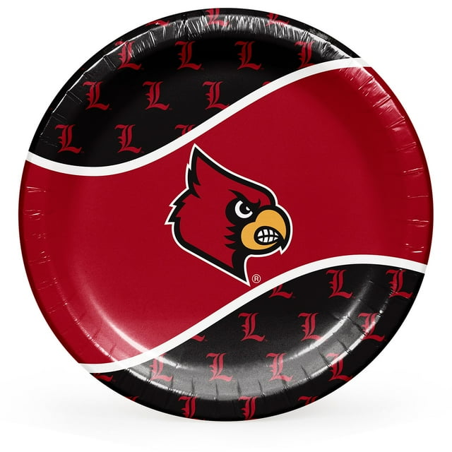 Collegiate Round Paper Plates, 10", 85 ct., Choose Your Team