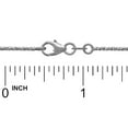 thumbnail image 4 of Italian 14K White Gold Adjustable Chain, 4 of 4