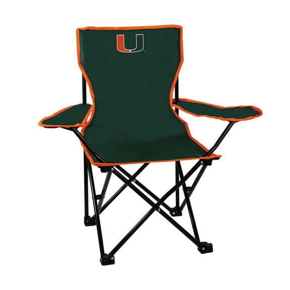 Logo Brands Miami Hurricanes Youth Chair