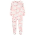 thumbnail image 1 of Carter's Baby & Toddler Girls Fleece Footie Pajama, 1 of 4