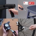 thumbnail image 5 of HOTO Cordless Brushless Drill Tool Set with LED Display, Variable Speed Drill & Home Repair Kit, 5 of 9