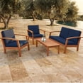 thumbnail image 1 of Amazonia Valencia Eucalyptus Deep Seating Set, 4pc, 1 of 9