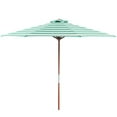 thumbnail image 1 of Classic Wood 9' Round Market Umbrella, Choose Color, 1 of 5