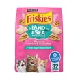 thumbnail image 1 of Friskies Land & Sea Adventures, Chickn and Ocean Fish Flavored, Adult Dry Cat Food, 32 lbs., 1 of 10