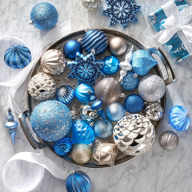 Member's Mark Shatterproof Ornament Collection, 80 Count
