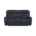 thumbnail image 2 of Society Den Florin Power Motion Loveseat with Power Headrest and Console, 2 of 9