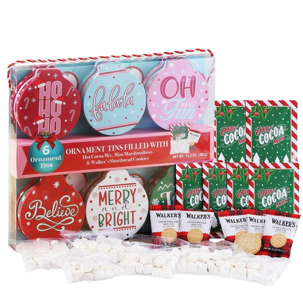 Holiday Hot Cocoa Ornament Tins, 6 ct. - Samsclub.com
