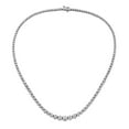 thumbnail image 3 of Diamond Riviera Necklace in 14K Gold, 3 of 7