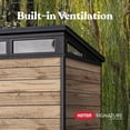 thumbnail image 12 of Keter 11' x 7' Signature Collection Resin Outdoor Shed, 12 of 21