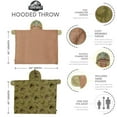 thumbnail image 5 of Kids’ Plush Hooded Throw with Faux Fur Lining, 40" x 50", 5 of 7