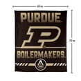 thumbnail image 7 of Logo Brands Purdue Boilermakers 60"x70" Super Plush Blanket, 7 of 7