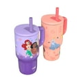 thumbnail image 2 of Zak Designs 16-oz Stainless Steel Double-Wall Tumbler for Kids with Straw, 2-Piece Set, 2 of 4