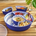 thumbnail image 1 of Member's Mark 6-Section Bamboo Melamine Serving Platter with Lazy Susan Base and Storage Lid, 1 of 6