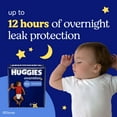 thumbnail image 9 of Huggies Overnites Nighttime Baby Diapers, Sizes 3-7, 9 of 12
