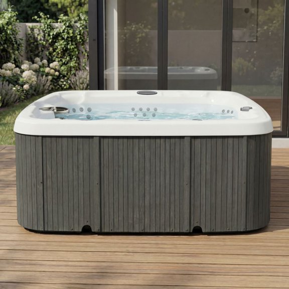 Lifesmart LS600DX 7-Person 65-Jet 230v Spa with 14-Jet Nozzle Turbo Blaster