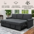thumbnail image 3 of Hamilton Reversible Storage Sectional With Pullout Bed, Assorted Colors, 3 of 12