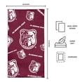 thumbnail image 6 of Logo Brands Alabama A&M Bulldogs 38"x72" Beach Towel, 6 of 6