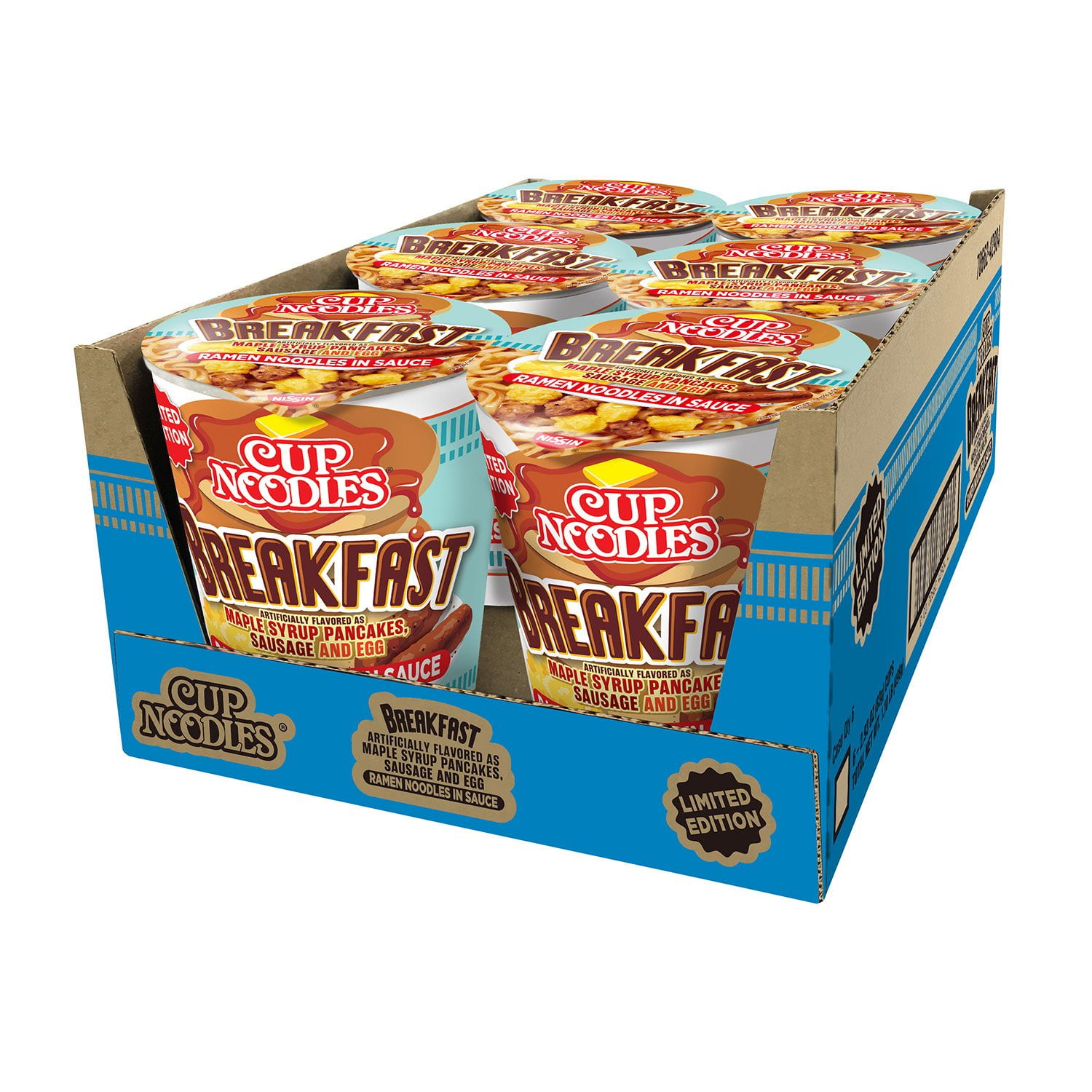 Nissin Cup Noodles Breakfast, 2.93 oz., 6 pk. - Samsclub.com