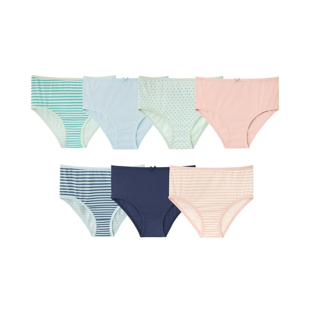 Member's Mark Girls 7- pack Organic Cotton Boxer Brief