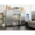thumbnail image 8 of Seville Classics UltraHD 7-Piece Steel Garage Cabinet Storage Set With Pegboard Workbench, 10' Wide, 8 of 12