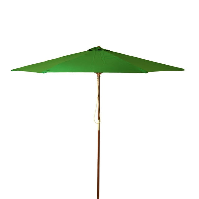 Classic Wood 9' Market Umbrella
