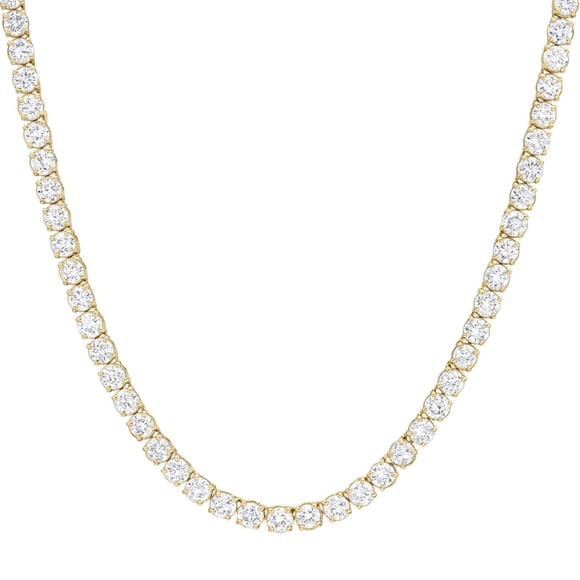 Lab Grown Diamond Tennis Necklace in 14K Gold
