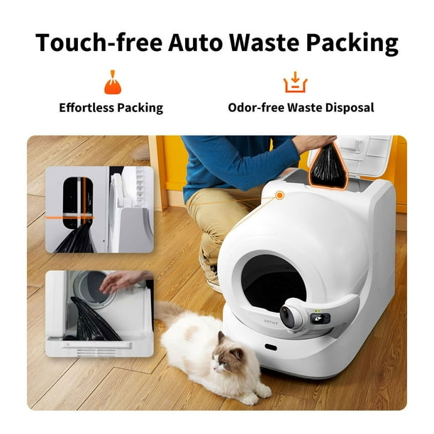 【ボクくん様用】HUMAN VIVISECTION / The Perpet Petkit Purobot Ultra AI-Powered Automatic Litter Box with 360