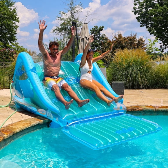 WOW Sports Inflatable Waterslide for 2 People