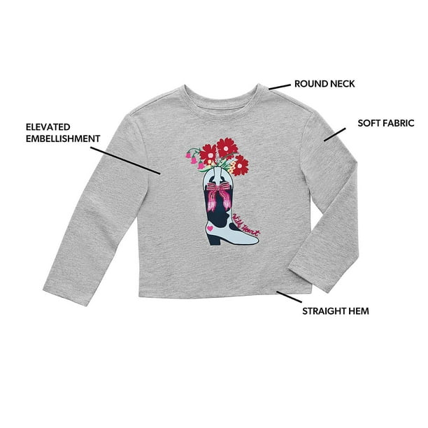 Member's Mark Girls Long Sleeve Tee - Samsclub.com