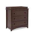 thumbnail image 1 of Delta Children Perry 3 Drawer Dresser with Changing Top and Interlocking Drawers, Choose Color, 1 of 14