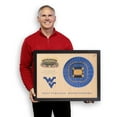 thumbnail image 4 of YouTheFan West Virginia Mountaineers 25-Layer Basketball Stadium View 3D Wall Art, 4 of 5
