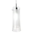 thumbnail image 6 of Globe Electric Sydney 1-Light Polished Chrome Glass Pendant with LED Bulb, 6 of 8