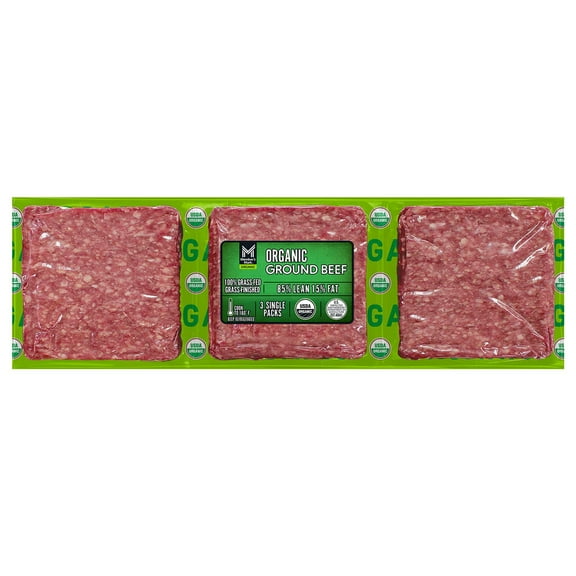 Member's Mark 85/15 Organic Grass Fed Ground Beef, priced per pound