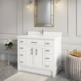 thumbnail image 4 of Studio Bathe Calais 42-inch Bathroom Vanity with Engineered Stone Countertop, 4 of 9