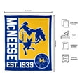 thumbnail image 3 of Logo Brands McNeese State Cowboys 60"x70" Super Plush Blanket, 3 of 6
