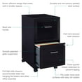 thumbnail image 17 of Hirsh 18" Deep 2-Drawer Mobile Letter Width Vertical File Cabinet, Choose Color, 17 of 22