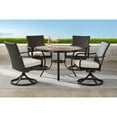 thumbnail image 1 of Member's Mark Heritage Round Dining Set with Sunbrella Fabric, 5pc, 1 of 5
