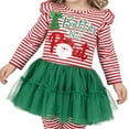 thumbnail image 6 of Counting Daisies Toddler Girls Holiday Tutu Set, 6 of 9