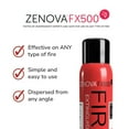 thumbnail image 2 of ZENOVA FX500 Fire Extinguishing Aerosol Spray, 2-Pack, 2 of 9