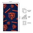 thumbnail image 4 of Logo Brands Chicago Bears 38"x72" Beach Towel, 4 of 4