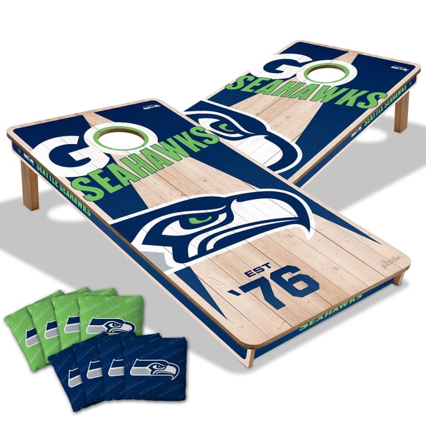 YouTheFan Seattle Seahawks 2'x4' Cornhole Board Set - Samsclub.com