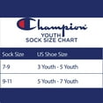thumbnail image 5 of Champion Kids 8-Pack Quarter Sock, 5 of 5