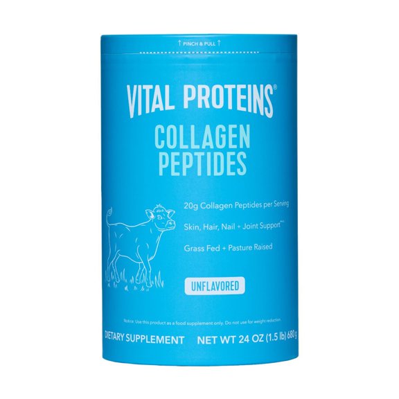 Vital Proteins Collagen Peptides Powder, Unflavored, 1.5 lbs.