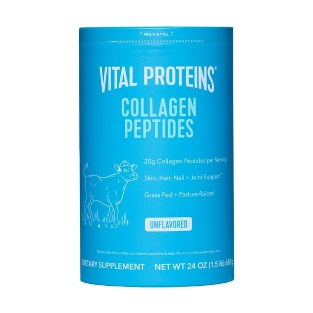 glp 1 collagen peptides powder Vital Proteins Collagen Peptides Powder, Unflavored, 1.5 lbs