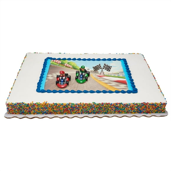 Super Mario Full Sheet Cake