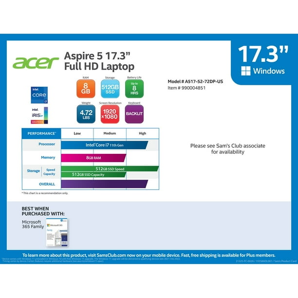 Acer Aspire 5 - 17.3