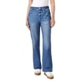 thumbnail image 2 of Seven7 Women's Denim-Look Sweatpant, 2 of 8