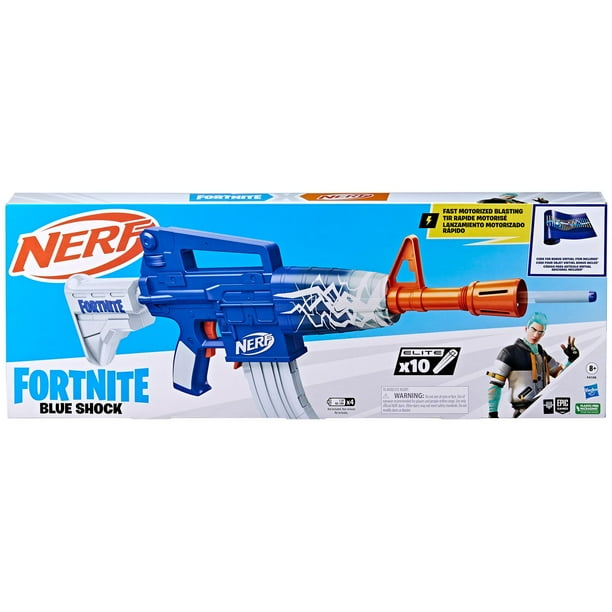 Nerf Fortnite Blue Shock Blaster - Samsclub.com