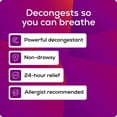 thumbnail image 3 of Allegra D 24-Hour Non-Drowsy Allergy and Congestion Relief Tablets, 15 ct., 3 of 7