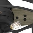 thumbnail image 13 of Hunter 27 inch Circulus Matte Black Caged Ceiling Fan with LED Light Kit and Handheld Remote, Black, 13 of 15
